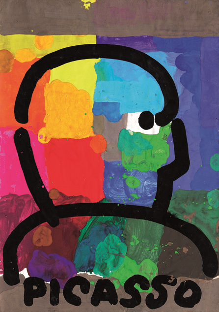 Obraz "Picasso", Jan Młodożeniec, Galeria Grafiki i Plakatu