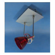 Kinkiet w kolorze srebrnym