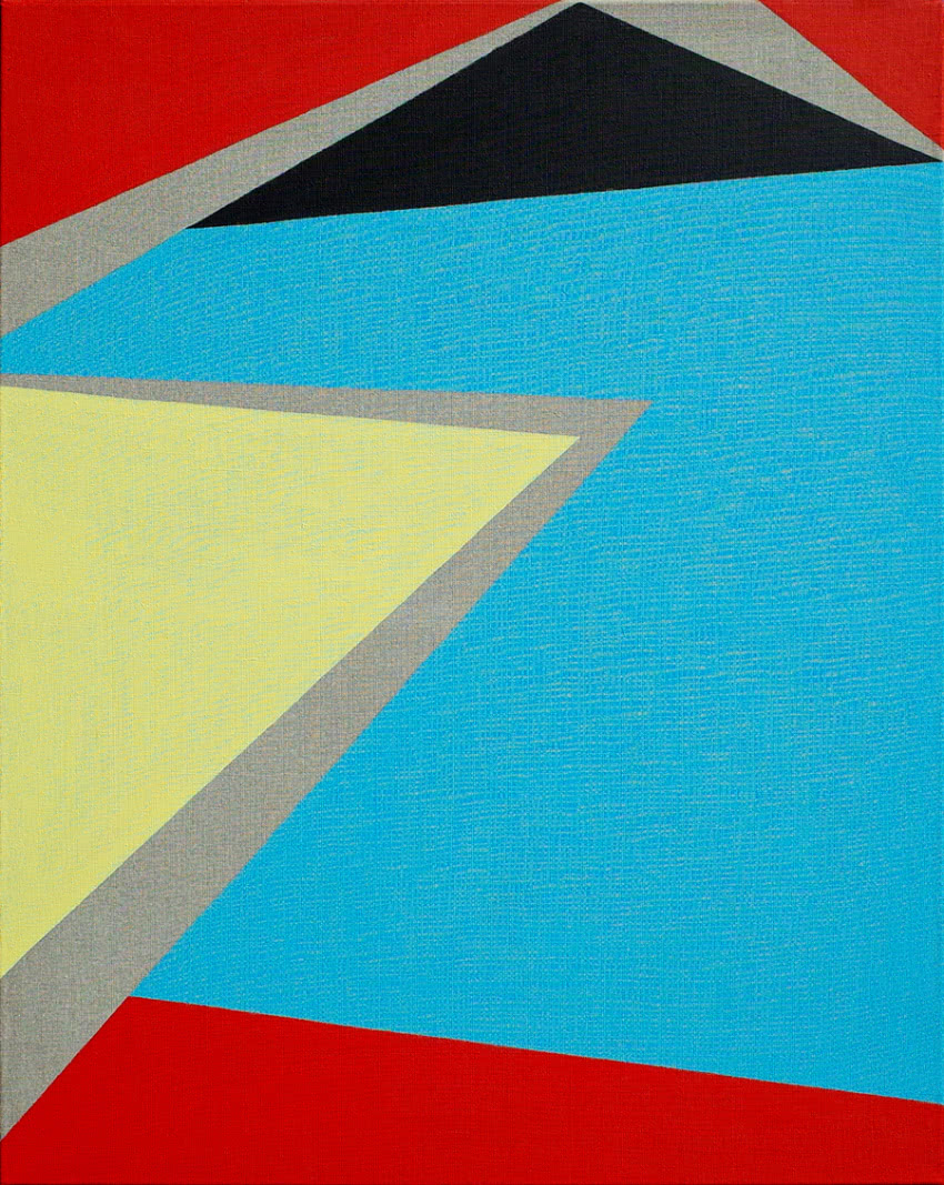 Akryl na płótnie, 100x70 cm, Bez tytułu, Paweł...