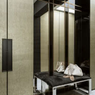 Szykowny apartament w ciemnych kolorach