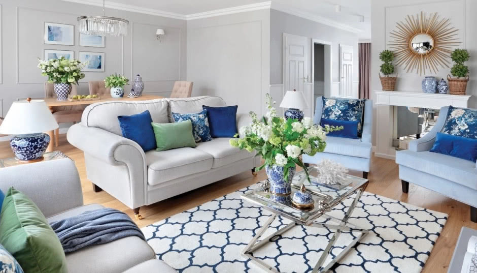 Marokańska koniczyna w aranżacji wnętrz! Modne dywany, tapety i płytki 