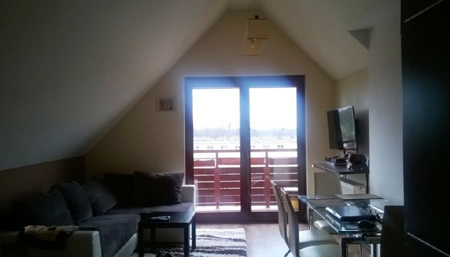 Kolory w salonie na poddaszu