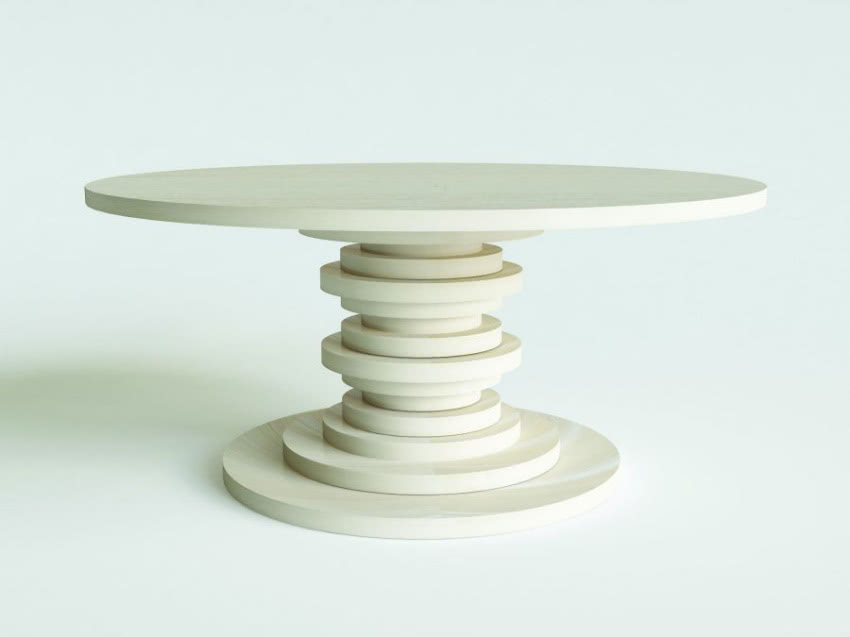 Stół Szach, ciężki, nietuzinkowy mebel. Forma,...