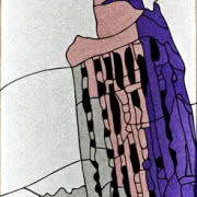 Zestaw trzech szklanych świeczników BLOMSTER w...