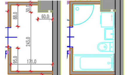 Jak zmieścić wannę i prysznic w małej łazience?