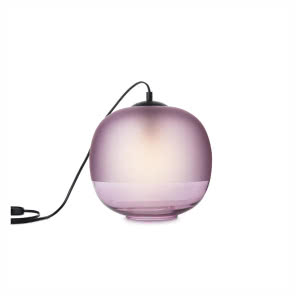 Fioletowa lampa wisząca