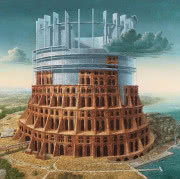 Marcin Kołpanowicz, "Eurobabel", obraz z cyklu...