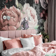 Kobiece mieszkanie całe w kwiatach