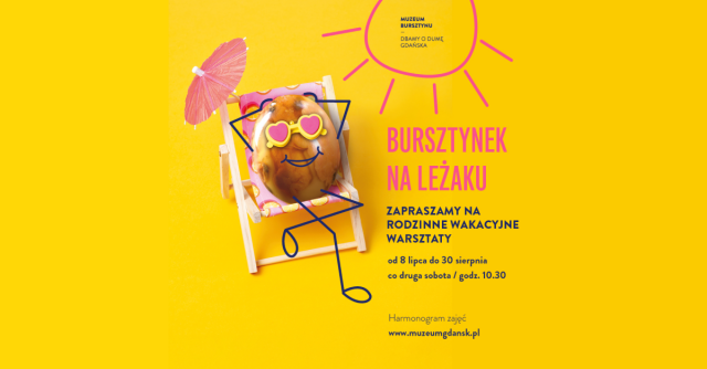 Bursztynek na leżaku: warsztat „Obrazy natury”