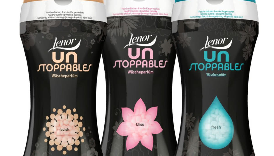 Perełki zapachowe Lenor Unstoppables - perfumy dla ubrania