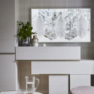 Nowoczesny dom ze szklaną werandą