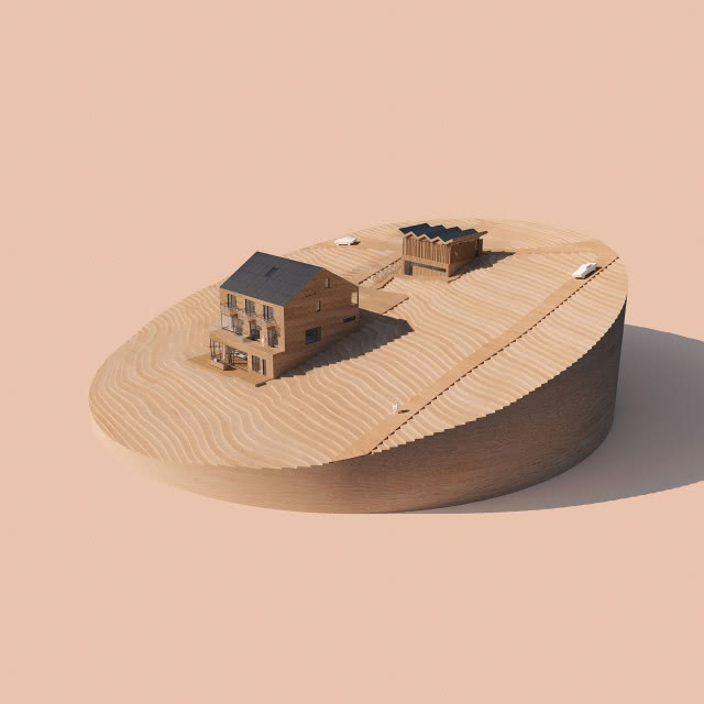 Osada Kulinarna w Krynicy - nowy projekt polskich architektów