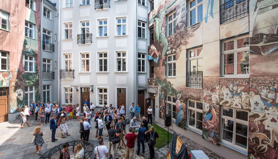 Podwórko Siudmaka - artystyczna instalacja inna niż wszystkie