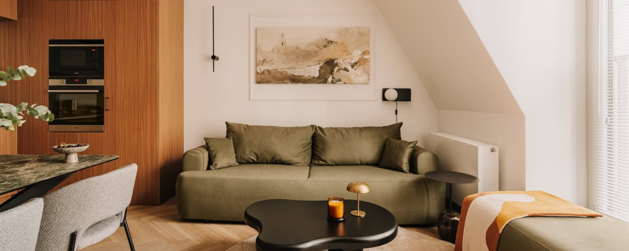 Dyskretny urok. Mieszkanie w stylu mid-century modern