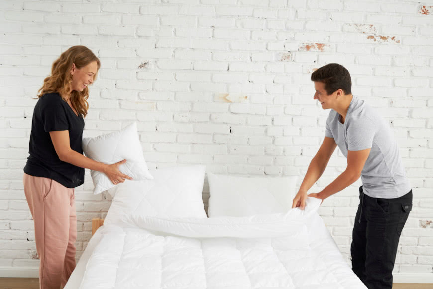 Corneo - ekologiczna seria kołder i poduszek, dla komfortowego snu