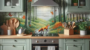 Mozaika na ścianie i podłodze, czyli świat zrodzony z kamyczków. Do jakich wnętrz pasuje?