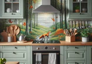 Mozaika na ścianie i podłodze, czyli świat zrodzony z kamyczków. Do jakich wnętrz pasuje?