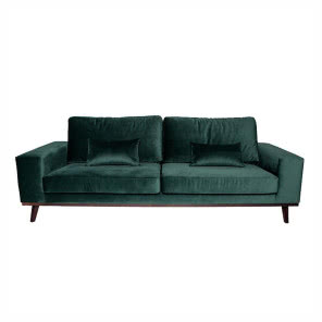 Sofa tapicerowana MODENA 3-osobowa zielona, 9design, 5419 zł
