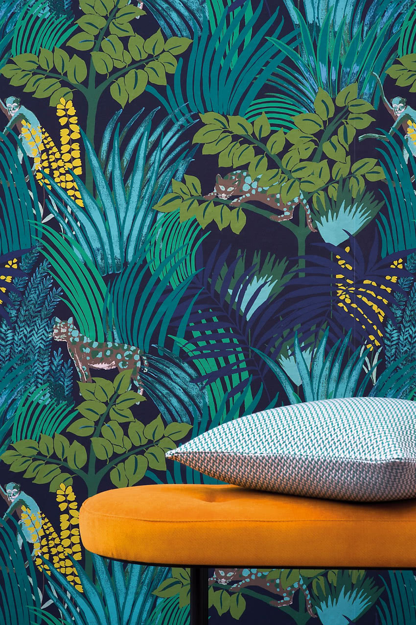 Kipling z kolekcji Jungle marki Pierre Frey.
Tu...