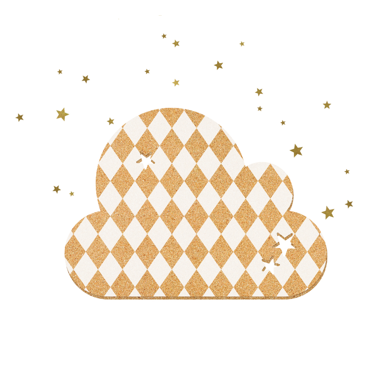 Tablica korkowa Chmurka, DEKORNIK, 179 zł