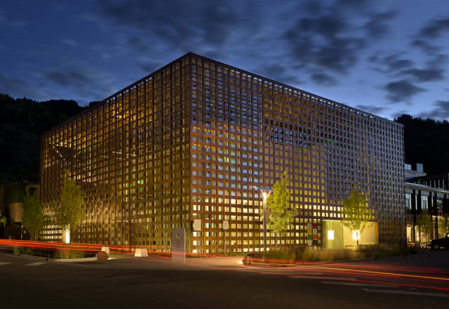 budynek jak kostka Aspen Art Museum