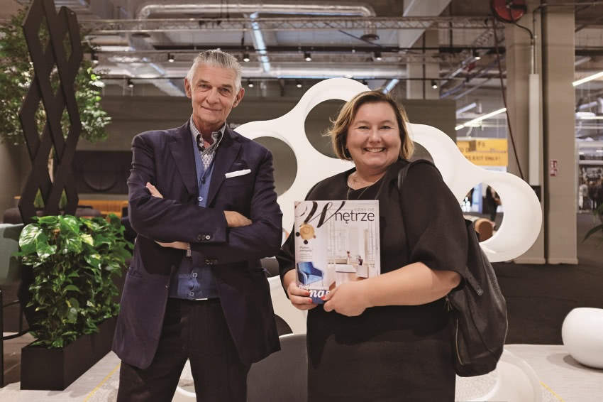 Giulio Cappellini
z redaktor naczelną
magazynu...