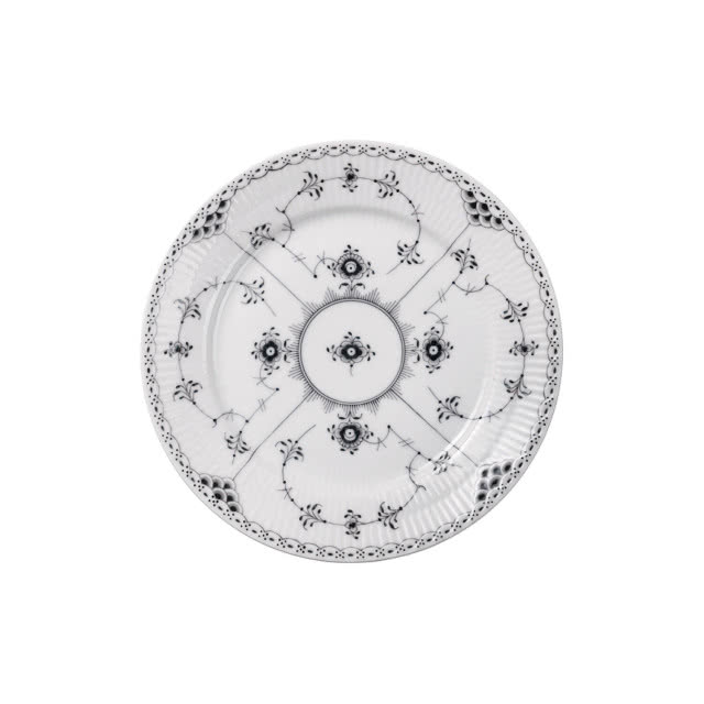 talerzyk okrągły we wzór muszelkowy