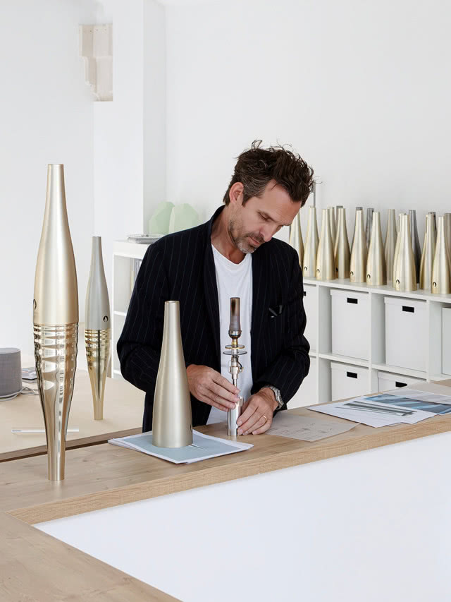 Mathieu Lehanneur przy pracy