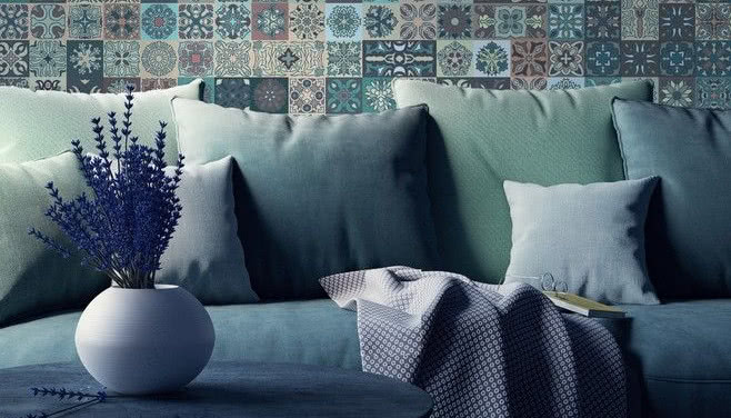 Kafelki w 5 minut! Fototapeta zamiast płytek ceramicznych 