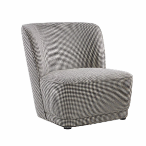 Fotel wypoczynkowy w pepitkę