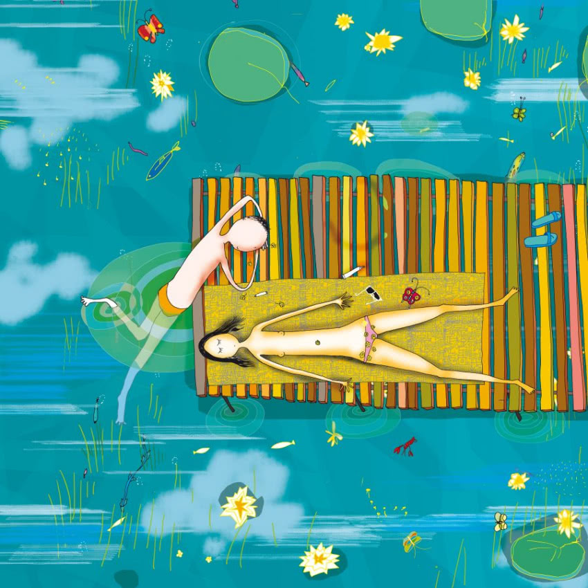 Ilustracja do kalendarzy Wydawnictwa Ilustris