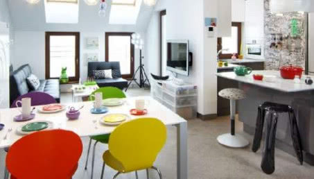 Żywica epoksydowa i beton, czyli loft na mansardzie