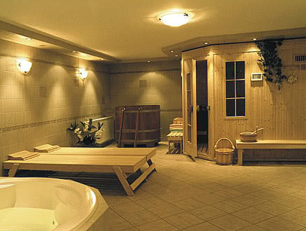 Sauna w salonie kąpielowym