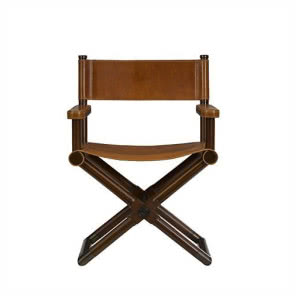 skórzane krzesło reżysera