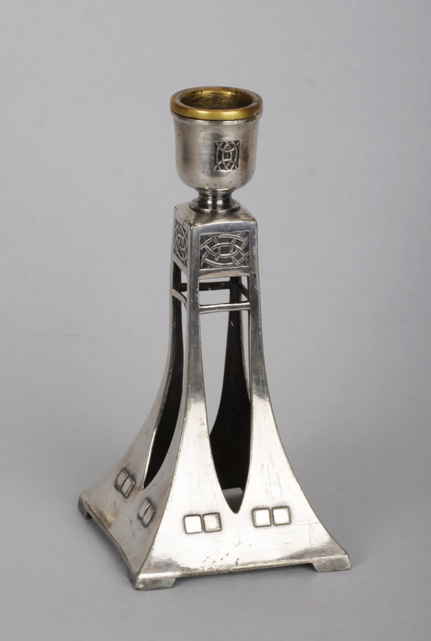 Świecznik, Niemcy,
WMF, 1900-1910, wys. 15,3...