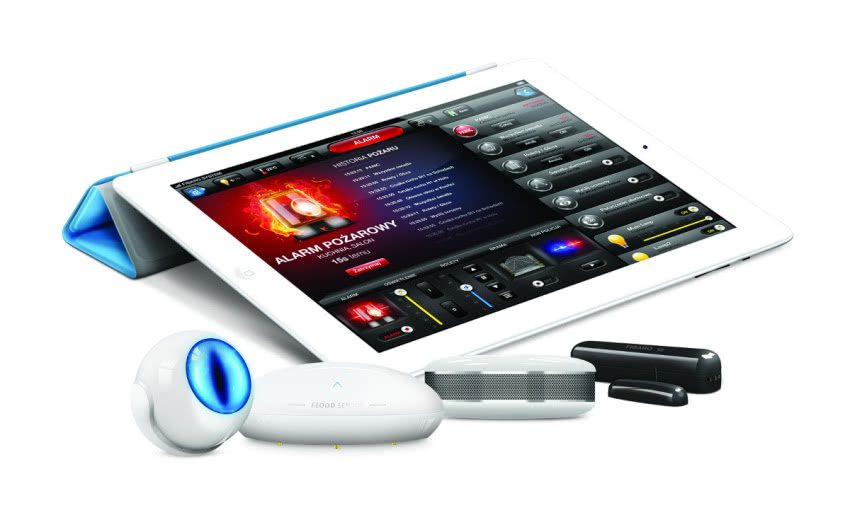 Sensory systemu inteligentnego domu marki Fibar...