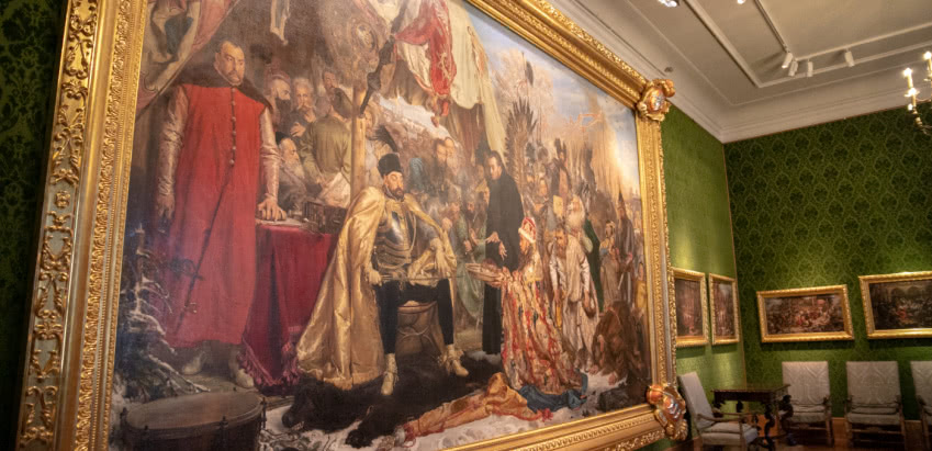 Jan Matejko, "Stefan Batory pod Pskowem"