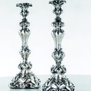 Świecznik, Niemcy,
WMF, 1900-1910, wys. 15,3...