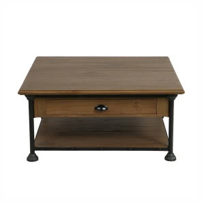 brązowy stolik kawowy