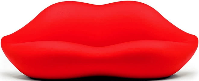 Sofa Bocca zaprojektowana w 1970 roku, wykonana...