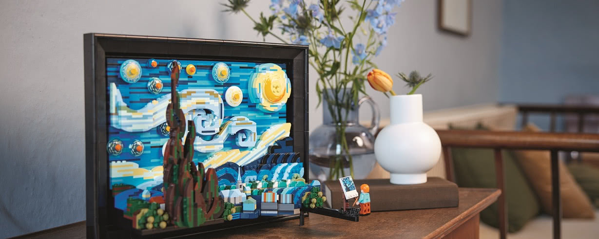LEGO i Museum of Modern Art składają hołd Vincentowi van Goghowi