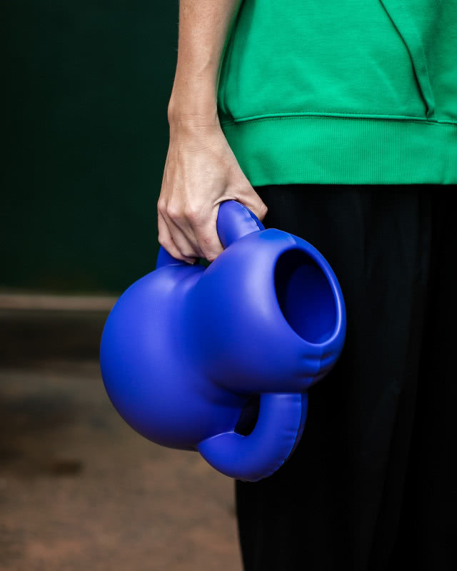 wazon jak nadmuchany