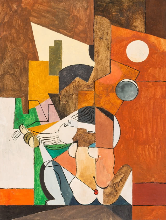 Louis Marcoussis,  Studium do obrazu „Lorelei”, 1932