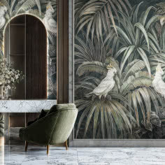 Tapeta Zefira - Egzotyczna Klasyka z Akcentem Natury