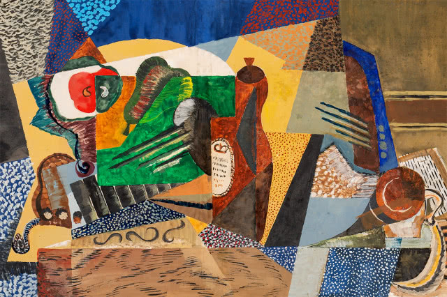 Louis Marcoussis, Gitara, 1920