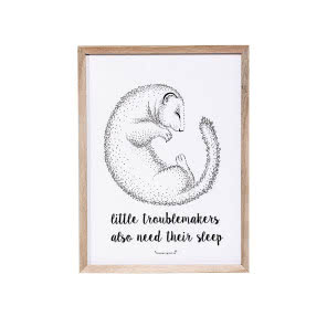 Obrazek Little Troublemakers, 30x40 cm, BLOOMINGVILLE, 70 zł