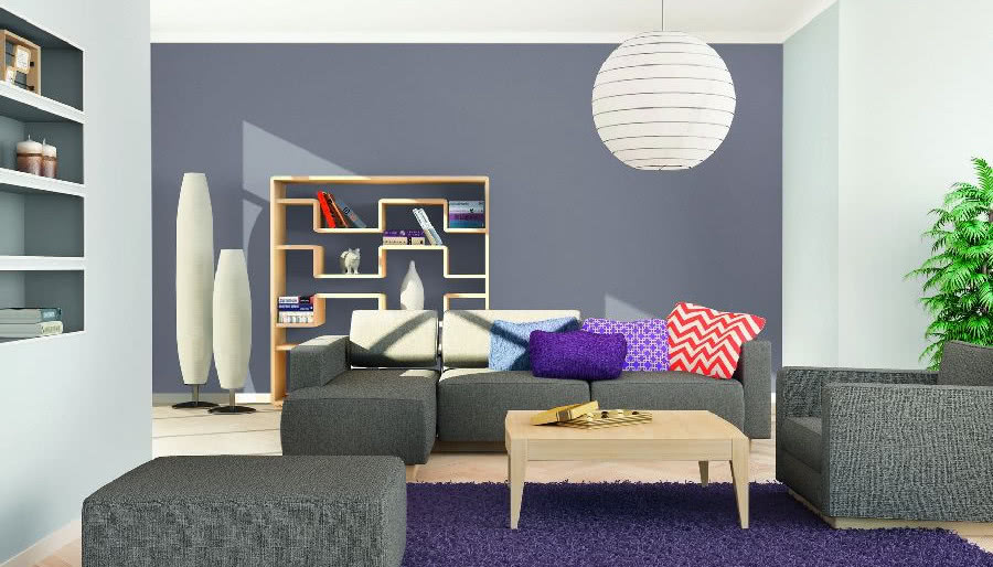 Modne połączenia kolorów we wnętrzach - trendy kolorystyczne Śnieżki