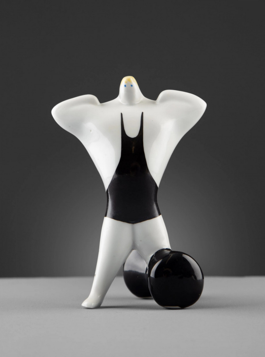 Fabryka porcelany "AS Ćmielów", Atleta, Lubomir...