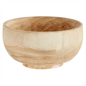 Miseczka z drewna paulownia Sandry Ø 14  cm, Madam Stoltz, WestwingNow.pl, 64,90 zł