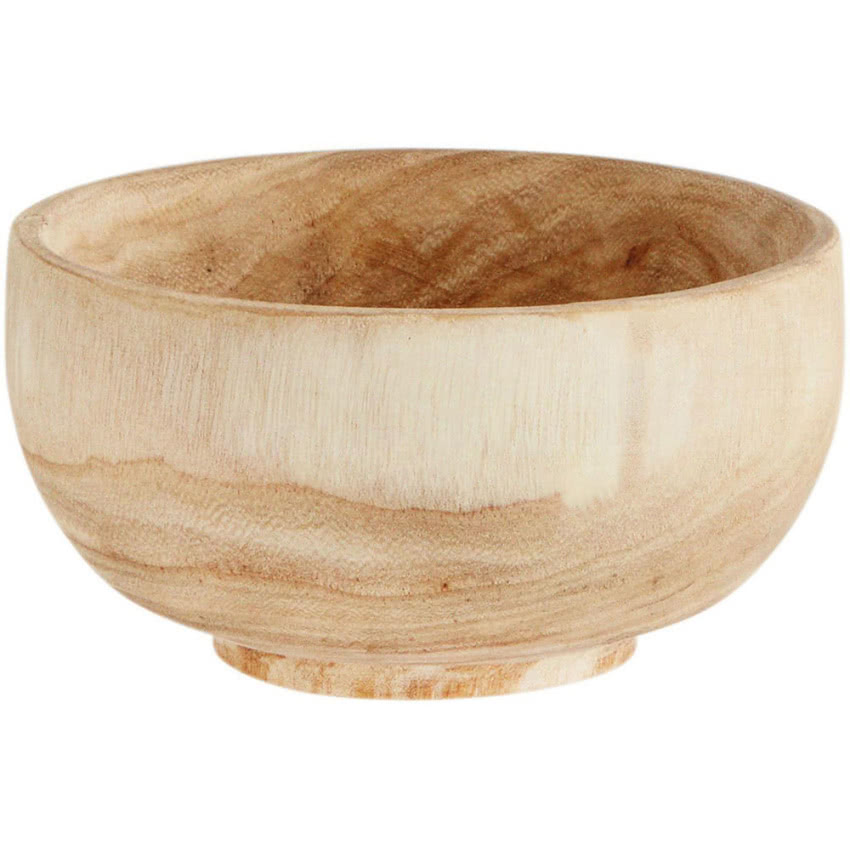 Miseczka z drewna paulownia Sandry Ø 14  cm,...